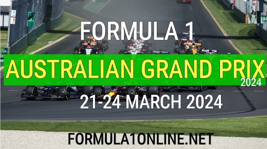 How To Watch Formula 1 Australia GP 2024 Live Stream TV Schedule