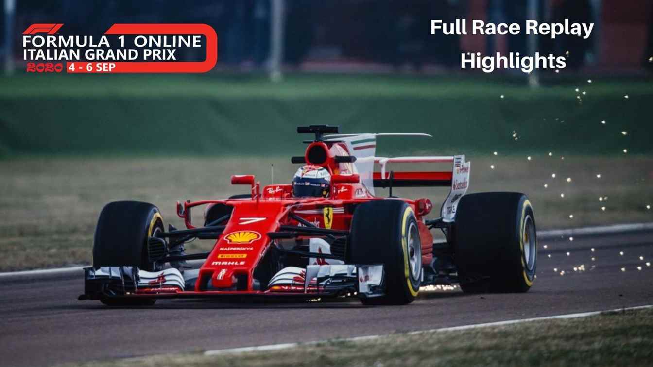 Italian 2020 GP : F1 Highlights & Full Race Replay