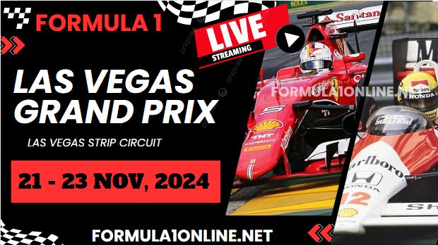 {Watch Live} F1 Las Vegas GP 2024 Practice 1 Stream