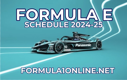 2025 Formula E Schedule Dates Times and Live Stream