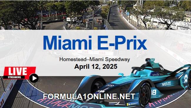 {Rd 5} 2025 Miami E-Prix Practice 1 Live Stream: Formula E