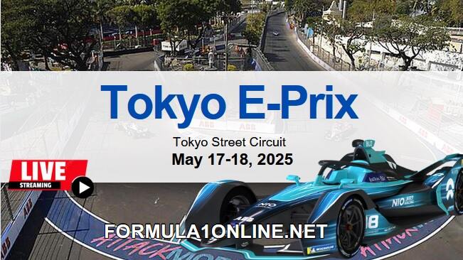 {Rd 8} 2025 Tokyo E-Prix Practice 1 Live Stream: Formula E