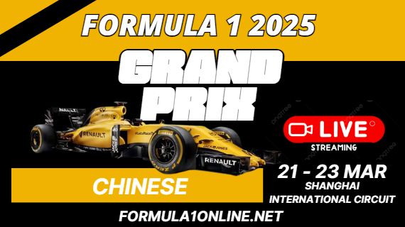 {Watch Live} F1 Chinese GP 2025 Race Stream & Replay