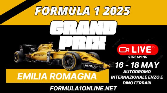 {Watch Live} F1 Emilia Romagna GP 2025 Race Stream & Replay