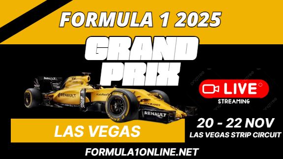 How To Watch F1 Las Vegas Grand Prix Live Stream