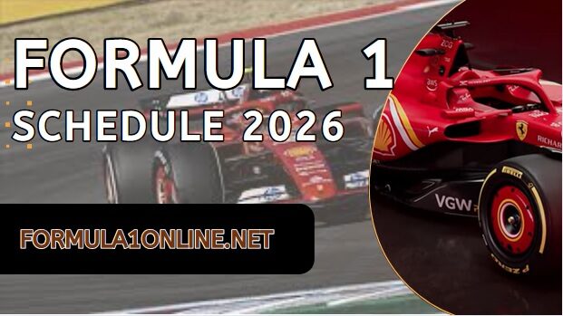 Formula 1 TV Schedule 2026 How to watch Live Stream